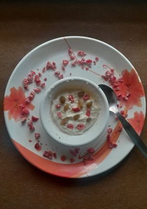 A picture of Isabgol Curd Porridge.