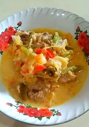 Foto resep Sambal goreng kol/kubis