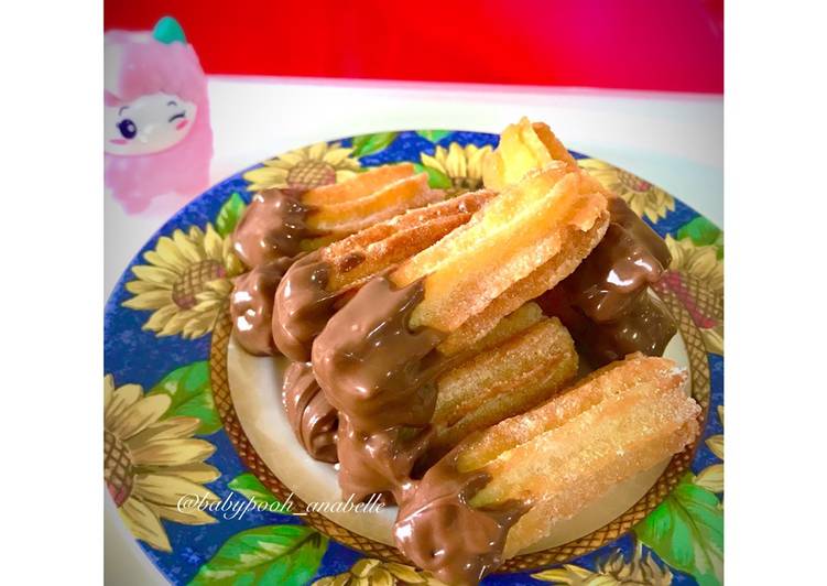 Bumbu Mini Churros Simple Praktis (Snack MPASI 1Y+) | Cara Masak Mini Churros Simple Praktis (Snack MPASI 1Y+) Yang Enak Banget