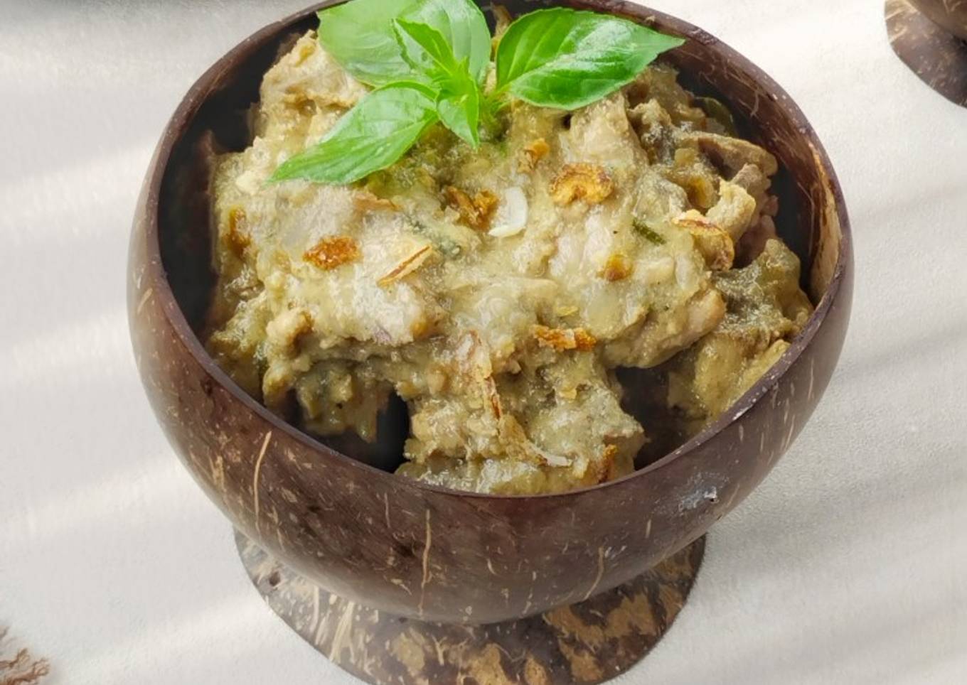 393.Opor Ayam kering (nyemek)