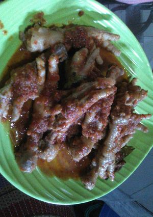 Foto resep Ceker mercon bon cabeee