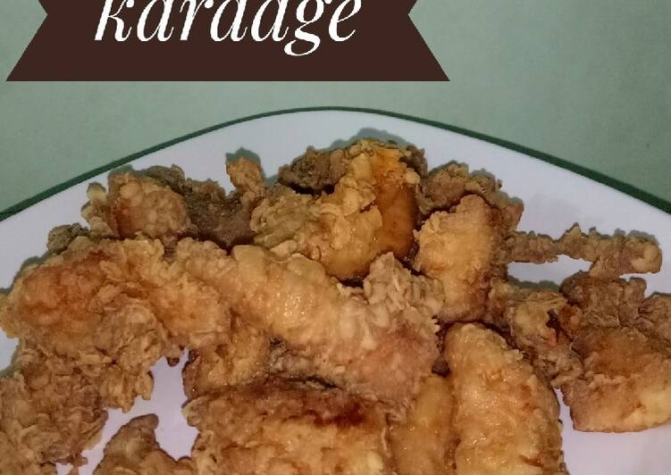 Cara Membuat Chicken Karaage yang Enak