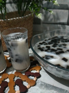 Foto resep Es cincau kelapa muda