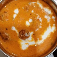 A picture of Kofta gravy.