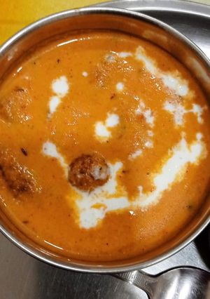 A picture of Kofta gravy.