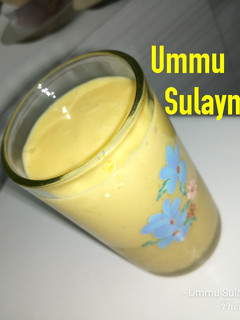 A picture of Mango lassi.