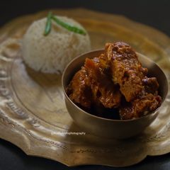 A picture of Mutton Jhol.