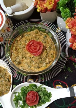 मेथी मटर मलाई (Methi Matar malai recipe in Hindi) रेसिपी मुख्य फोटो