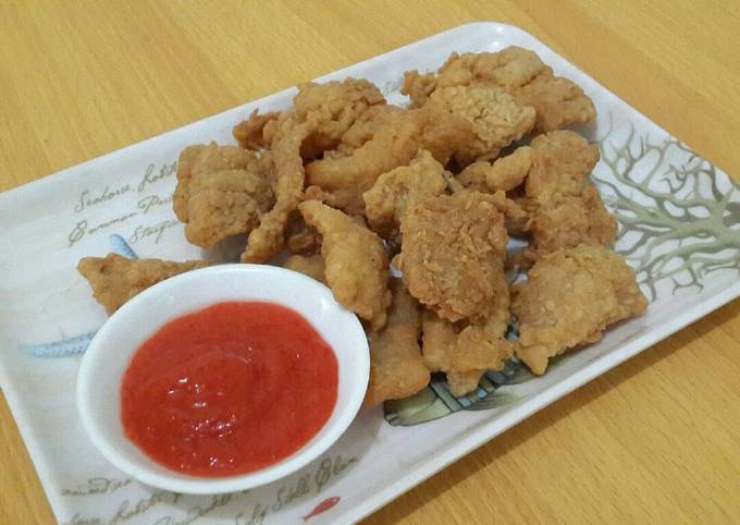 Resep Kulit Ayam Crispy Renyah Oleh Adelia Sharfina Cookpad