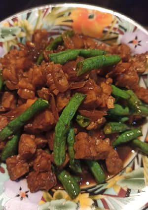 Foto resep Tumis Tempe Kacang Panjang