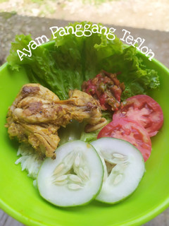 Foto resep Ayam Panggang Teflon Rice Bowl