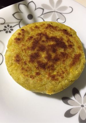 Una foto de Tortilla de verde con queso
