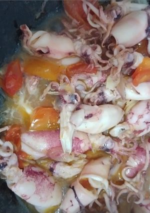 Foto resep Tumis Cumi Asin
