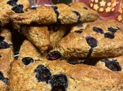 Una foto de scones sin huevo