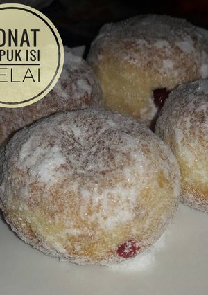 Foto resep Donat Empuk isi Selai