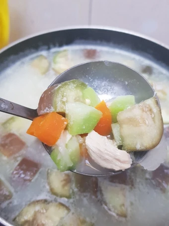 Recipe Lodeh Labu Siam Terong Simpel dan Cepat the Delicious Can spoil the tongue