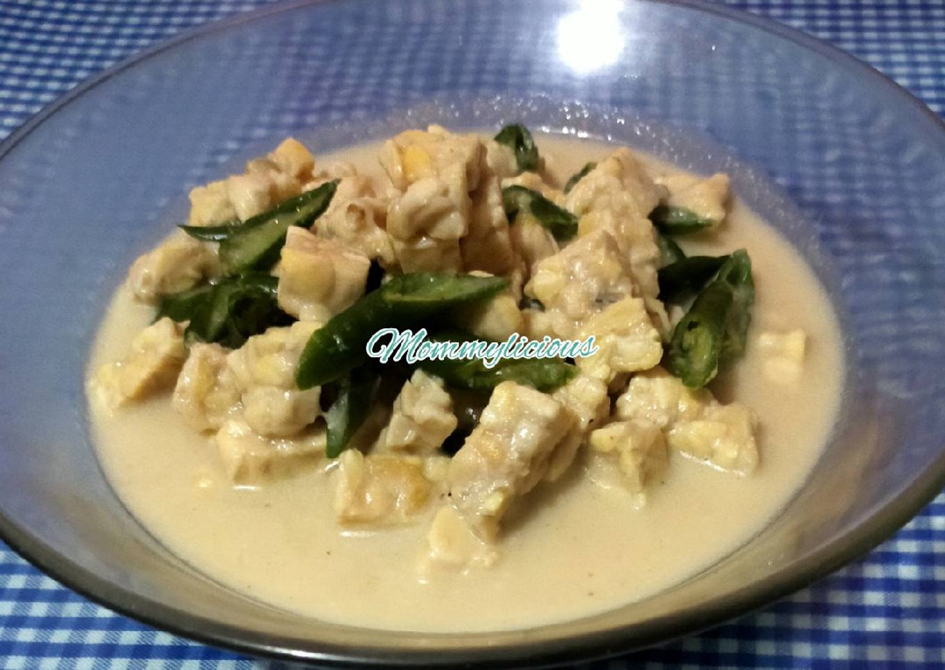 Sayur tempe lombok ijo Mommylicious