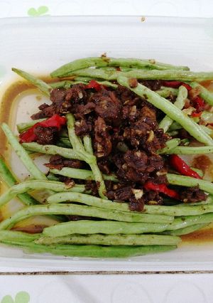 Foto resep Baby buncis lada hitam