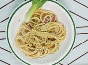Hình ảnh của mì ý sốt kem