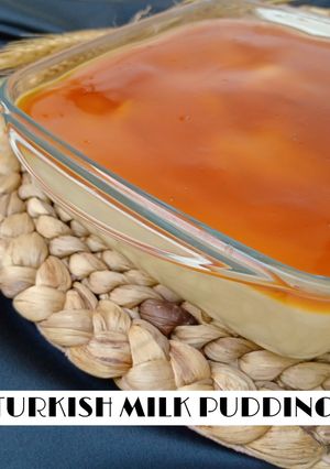 Foto resep Turkish milk pudding