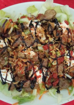 Una foto de Ensalada de mollejas
