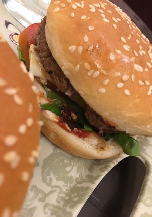 صورة لوصفة برغر 🍔