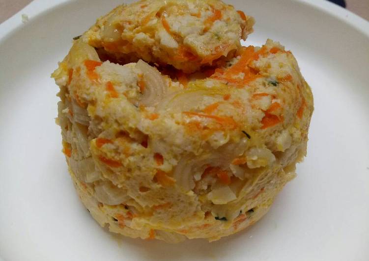 Macaroni Tahu Kukus. MPASI anak. 9-12m+