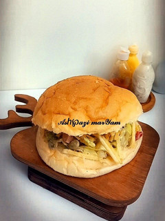 عکسی از دستور ساندویچ سرد سوسیس (فوری)🌯