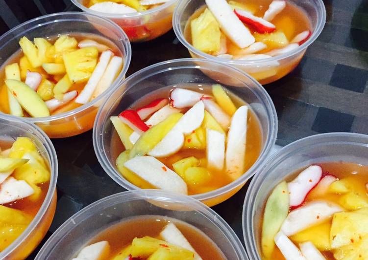 Bumbu Asinan buah segarrrr | Cara Masak Asinan buah segarrrr Yang Paling Enak