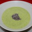 Crema de calabacín con chía