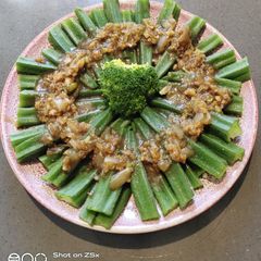 A picture of Steam Okra.