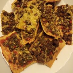 A picture of Home pizza.