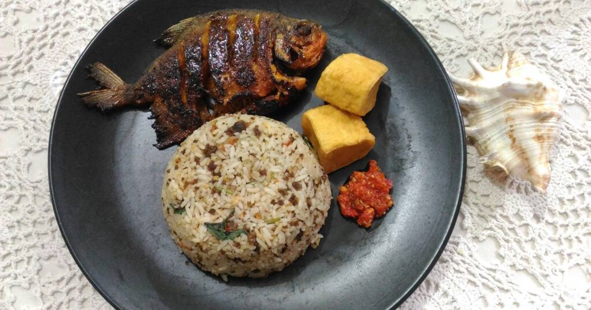 Resep Nasi Tutug Oncom Kemangi Oleh Nonche Mima Cookpad