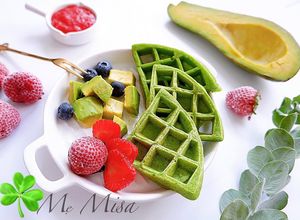 Hình của món Bánh waffles.