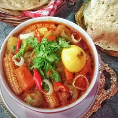 A picture of Veg Kolhapuri.