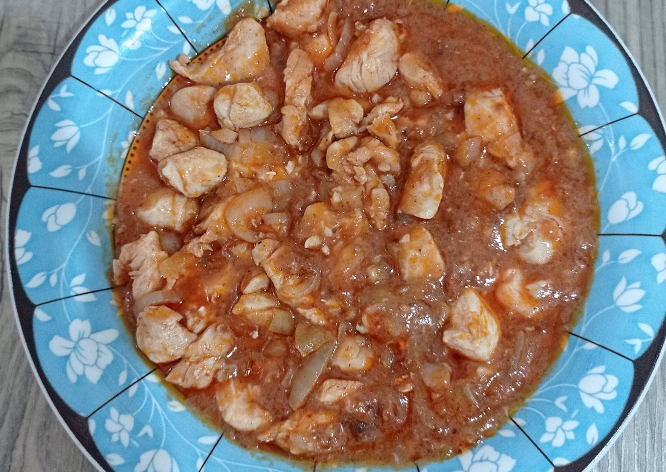 Tumis ayam fillet bolognese