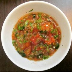 Tomato chutney A picture of Tomato chutney.