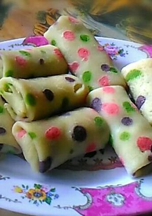Foto resep Dadar gulung polka