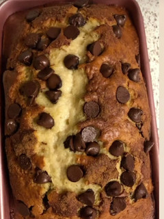 Foto de Bolo de Banana, Aveia e Chocolate