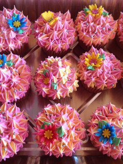 Una foto de Cupcakes de vainilla