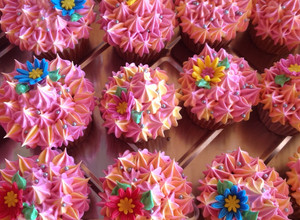 Una foto de Cupcakes de vainilla