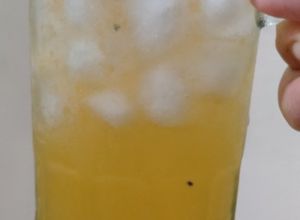 Foto resep Es jeruk kesturi selasih