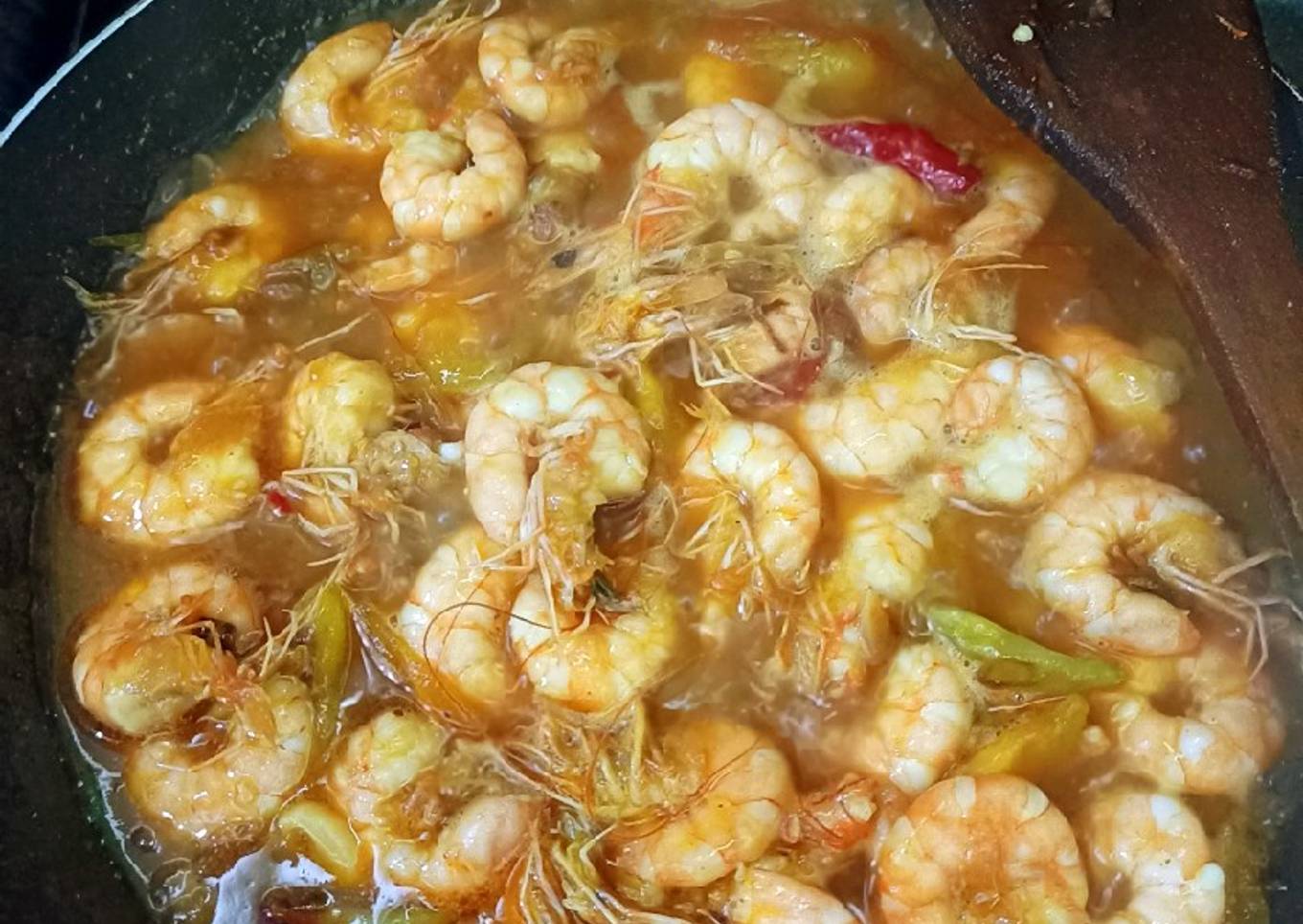 Udang saus tiram