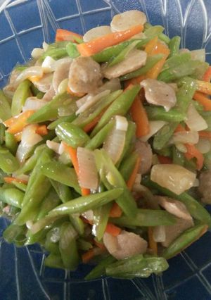 Foto resep Cah buncis wortel dan baso