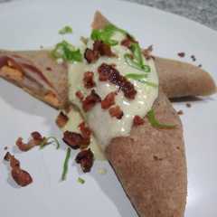 Una foto de Creps de trigo integral