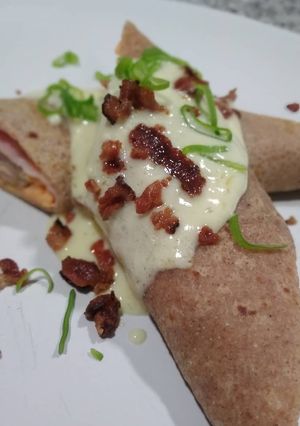 Una foto de Creps de trigo integral