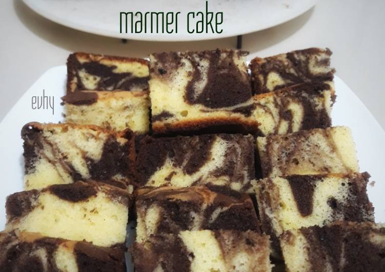 Resep Marmer Cake Yang Nikmat