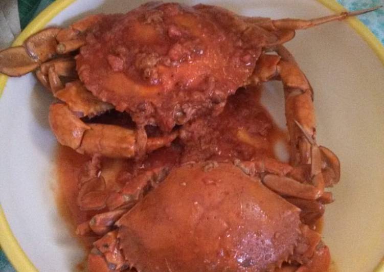 Cara Mudah Membuat Kepiting Saos Simpel Mudah