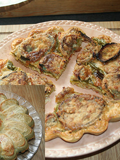 Una foto de Quiche de sobras de verduras