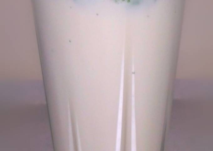 Mint doodh soda (iftar drink) Recipe